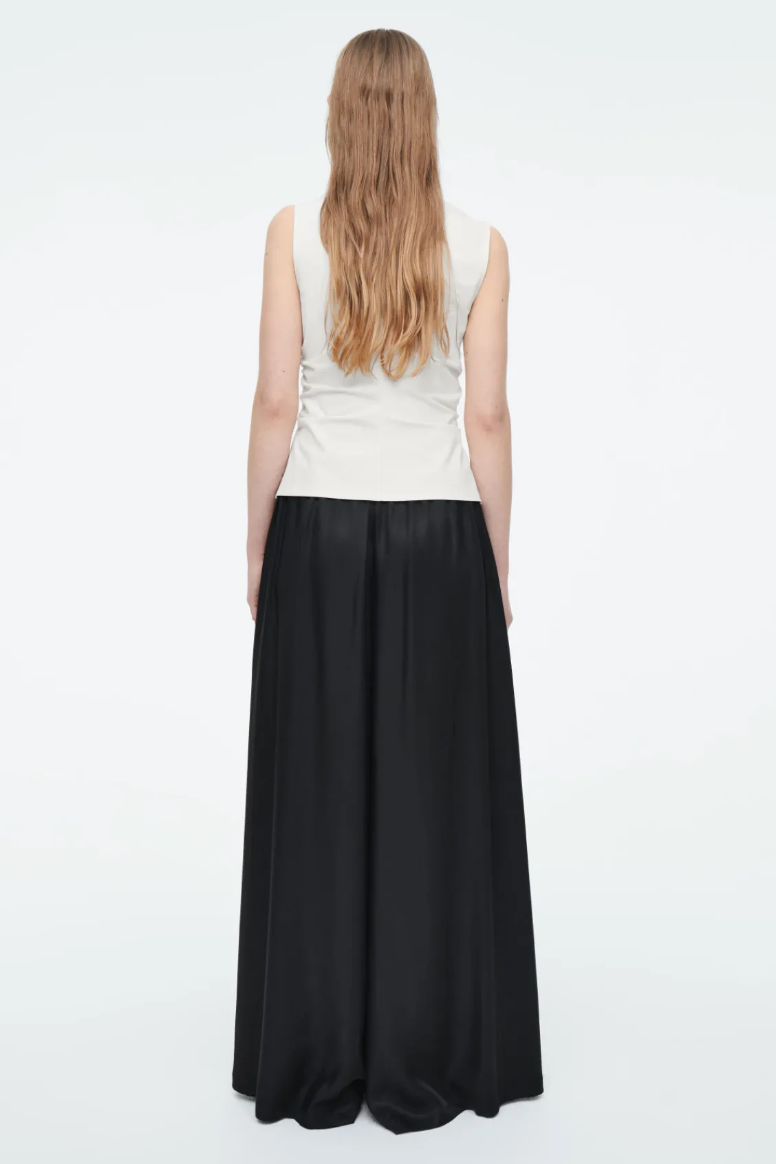 COS TWILL PALAZZO PANTS-Women Pants