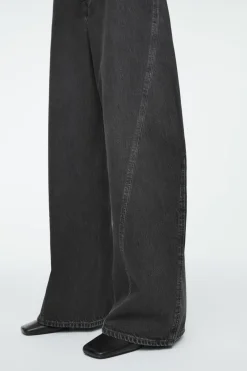 COS TWIST BARREL-LEG JEANS-Women Jeans | Pants