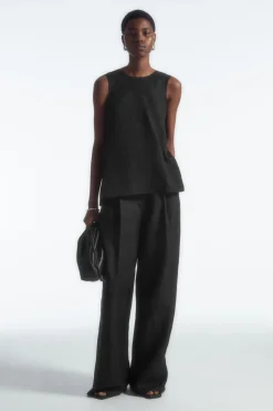 COS TWIST-BACK SLEEVELESS TOP-Women Tops | Shirts & Blouses