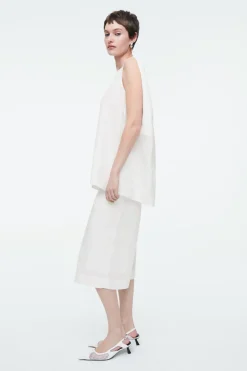 COS TWIST-BACK SLEEVELESS TOP-Women Shirts & Blouses | Tops