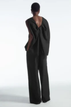 COS TWIST-BACK SLEEVELESS TOP-Women Tops | Shirts & Blouses
