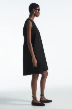 COS TWIST-DETAIL MINI DRESS-Women Dresses & Jumpsuits