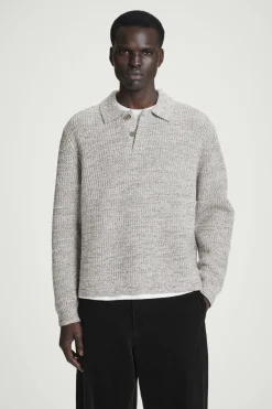 COS TWISTED-YARN WOOL POLO SWEATER- Polo Shirts | Sweaters & Cardigans