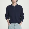 COS TWISTED-YARN WOOL POLO SWEATER- Polo Shirts | Sweaters & Cardigans