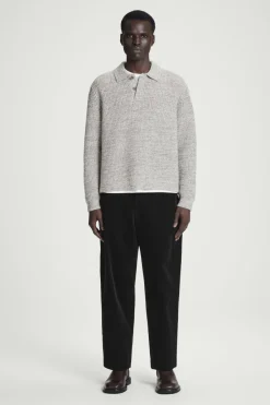 COS TWISTED-YARN WOOL POLO SWEATER- Polo Shirts | Sweaters & Cardigans