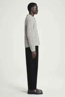 COS TWISTED-YARN WOOL POLO SWEATER- Polo Shirts | Sweaters & Cardigans