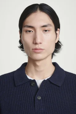 COS TWISTED-YARN WOOL POLO SWEATER- Polo Shirts | Sweaters & Cardigans