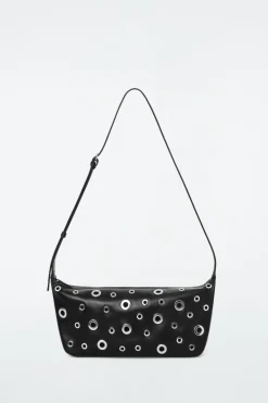 COS VALLEY EYELET SHOULDER BAG - LEATHER-Women Bags