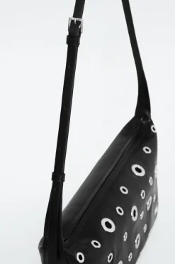 COS VALLEY EYELET SHOULDER BAG - LEATHER-Women Bags