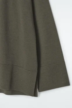 COS V-NECK MERINO WOOL SWEATER-Women Sweaters & Cardigans