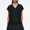COS V-NECK MERINO WOOL TANK-Women Tops | Sweaters & Cardigans
