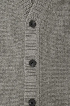 COS V-NECK WOOL-BLEND CARDIGAN- Sweaters & Cardigans
