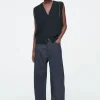COS VOLUME SPRAYED WIDE-LEG JEANS-Women Jeans | Pants