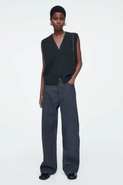 COS VOLUME SPRAYED WIDE-LEG JEANS-Women Jeans | Pants