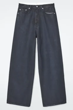 COS VOLUME SPRAYED WIDE-LEG JEANS-Women Jeans | Pants