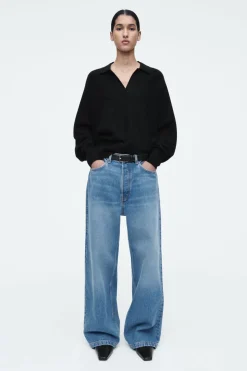 COS VOLUME WIDE-LEG JEANS-Women Jeans | Pants