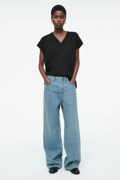 COS VOLUME WIDE-LEG JEANS-Women Jeans | Pants