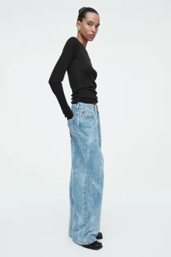 COS VOLUME WIDE-LEG JEANS-Women Jeans | Pants