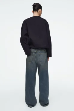 COS VOLUME WIDE-LEG JEANS-Women Jeans | Pants