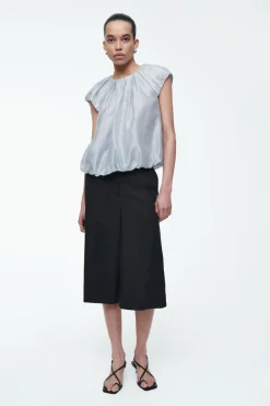 COS VOLUMINOUS PARACHUTE BLOUSE-Women Shirts & Blouses | Tops