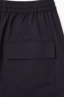 COS VOLUMINOUS WIDE-LEG WOOL PANTS-Women Pants