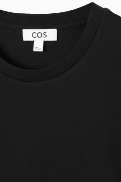 COS WAISTED CAP-SLEEVE T-SHIRT-Women T-Shirts | Tops