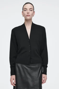 COS WAISTED KNITTED CARDIGAN-Women Sweaters & Cardigans
