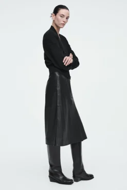 COS WAISTED KNITTED CARDIGAN-Women Sweaters & Cardigans