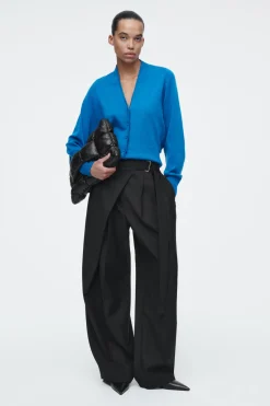 COS WAISTED KNITTED CARDIGAN-Women Sweaters & Cardigans