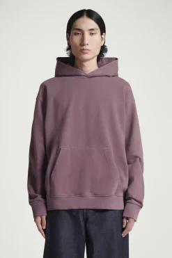 COS WASHED COTTON-JERSEY HOODIE- Sweatshirts & Hoodies