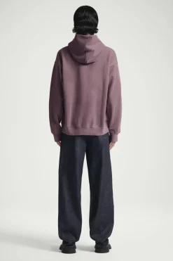 COS WASHED COTTON-JERSEY HOODIE- Sweatshirts & Hoodies