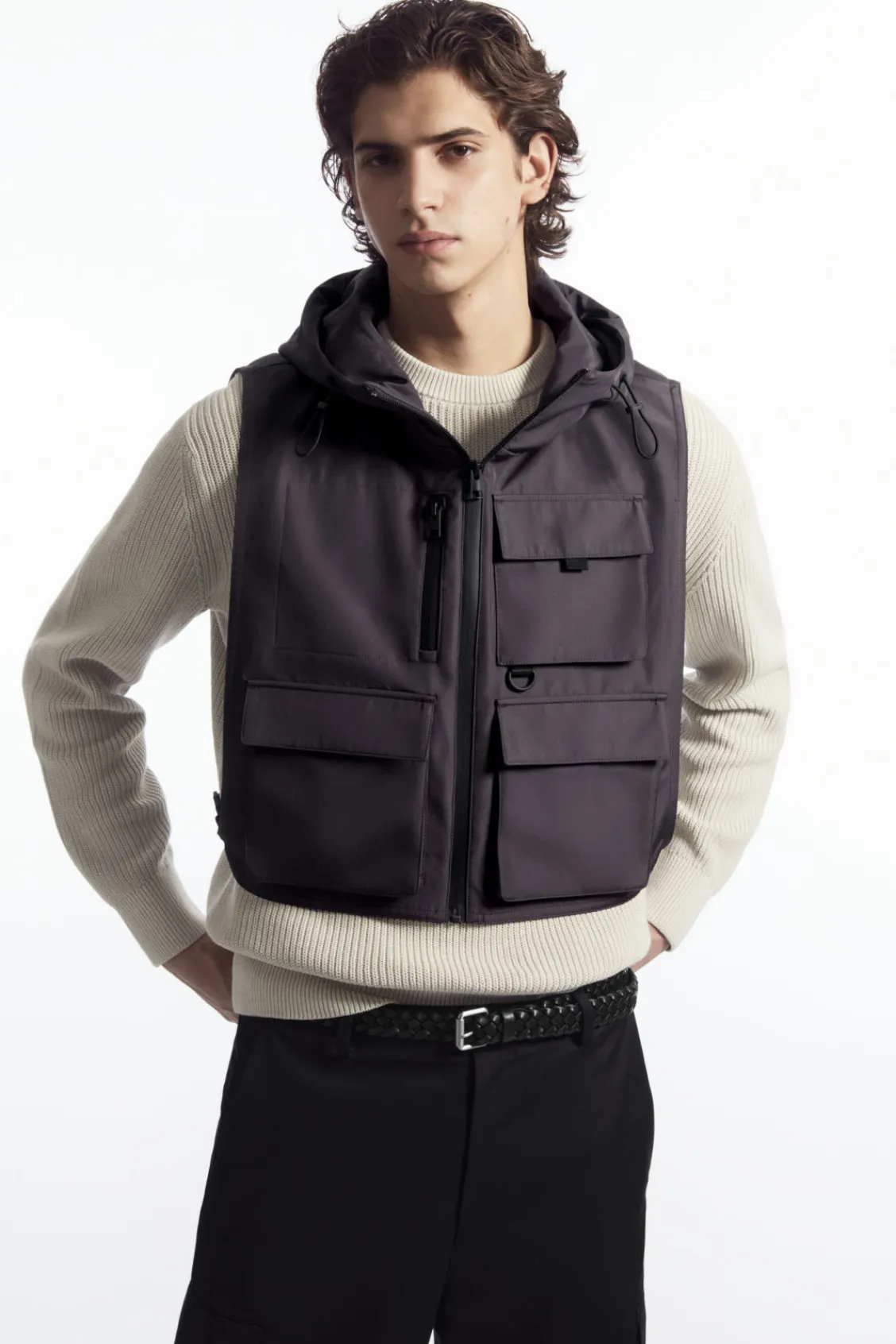 COS WATERPROOF UTILITY VEST- Hats & Scarves | Coats & Jackets