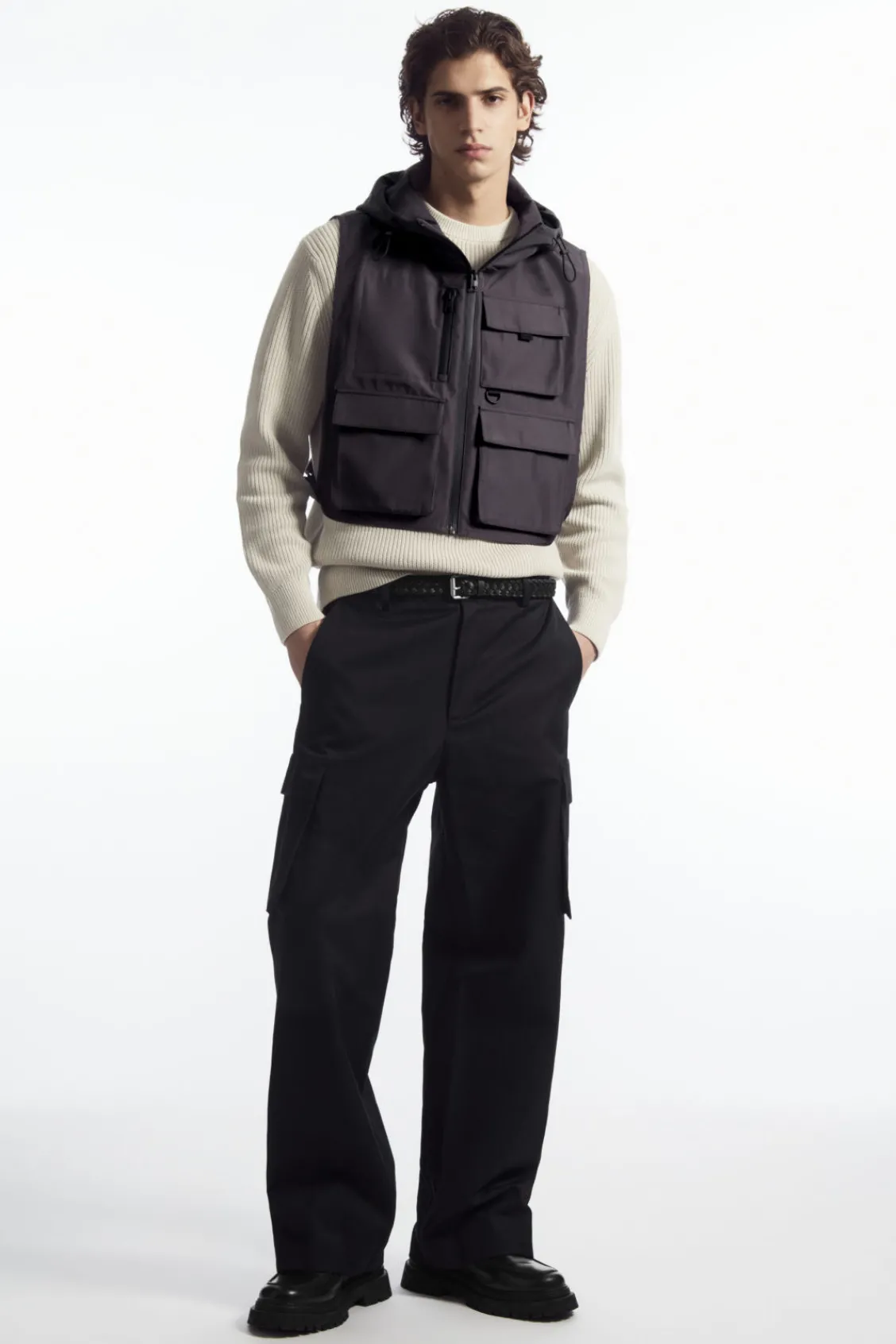 COS WATERPROOF UTILITY VEST- Hats & Scarves | Coats & Jackets