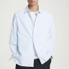 COS WIDE OVERSIZED COTTON OXFORD SHIRT- Shirts