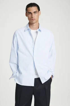 COS WIDE OVERSIZED COTTON OXFORD SHIRT- Shirts