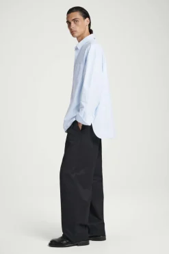 COS WIDE OVERSIZED COTTON OXFORD SHIRT- Shirts