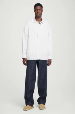 COS WIDE OVERSIZED COTTON OXFORD SHIRT- Shirts