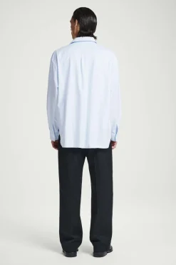 COS WIDE OVERSIZED COTTON OXFORD SHIRT- Shirts
