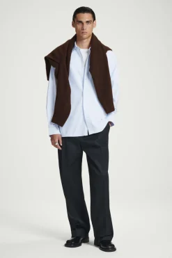 COS WIDE OVERSIZED COTTON OXFORD SHIRT- Shirts