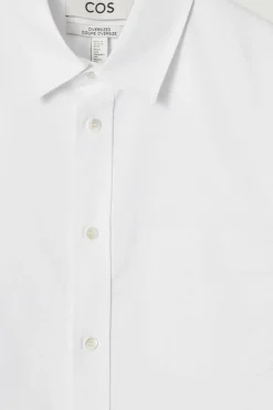 COS WIDE OVERSIZED COTTON OXFORD SHIRT- Shirts
