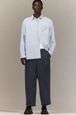 COS WIDE OVERSIZED COTTON OXFORD SHIRT- Shirts