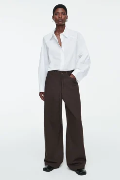 COS WIDE-LEG DRAWSTRING PANTS-Women Pants