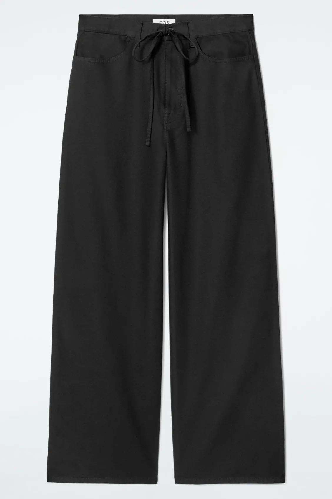 COS WIDE-LEG DRAWSTRING PANTS-Women Pants