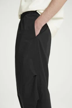 COS WIDE-LEG ELASTICATED COTTON PANTS- Pants