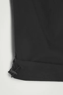 COS WIDE-LEG ELASTICATED COTTON PANTS- Pants