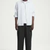 COS WIDE-LEG ELASTICATED PANTS- Pants
