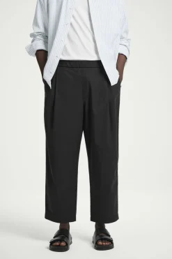 COS WIDE-LEG ELASTICATED PANTS- Pants