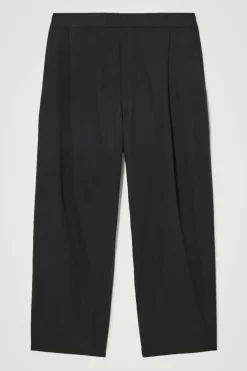 COS WIDE-LEG ELASTICATED PANTS- Pants