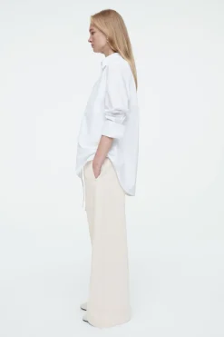 COS WIDE-LEG FLUID DENIM PANTS-Women Jeans | Pants