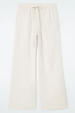 COS WIDE-LEG FLUID DENIM PANTS-Women Jeans | Pants